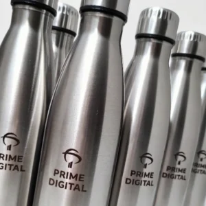 garrafas termicas personalizadas empresa banco logo sp nahata