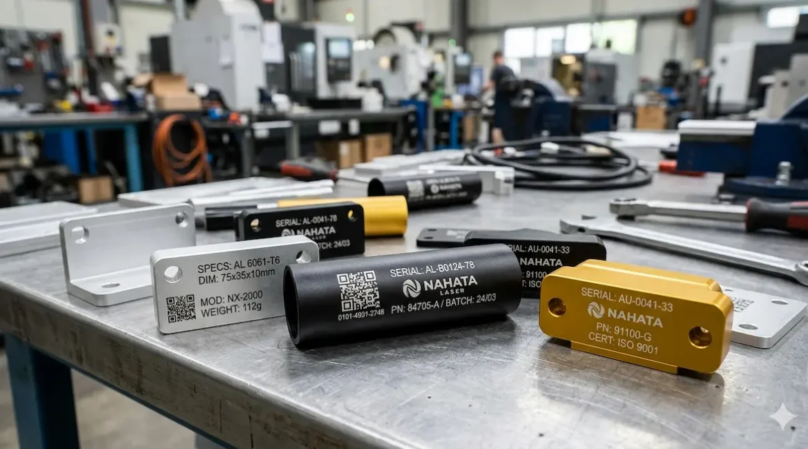 gravacao laser aluminio pecas industriais santo andre