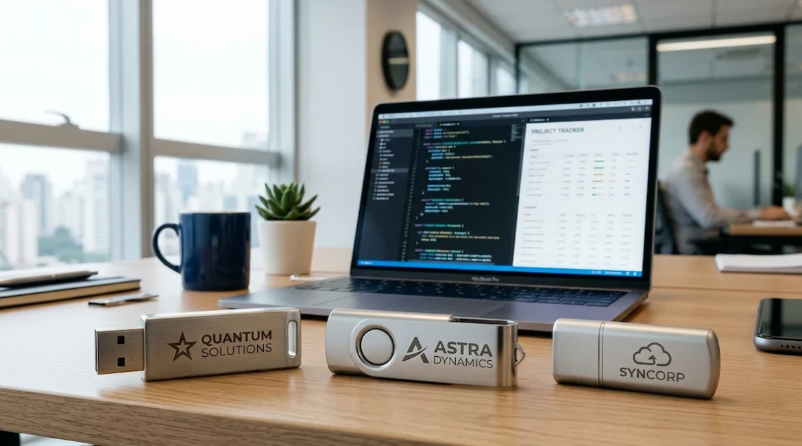 pen drives personalizados gravacao laser brindes corporativos santo andr
