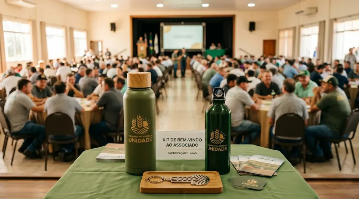 Brindes Personalizados para Cooperativas Agrícolas: Identidade que Une Associados 1 brindes cooperativas agricolas associados assembleia gravacao laser santo andre sao paulo