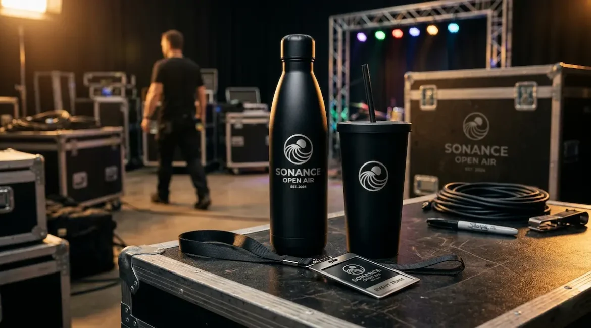 Brindes para Festivais e Shows: Como Produtoras Personalizam Itens para Staff e Patrocinadores 1 brindes festivais shows staff patrocinadores gravacao laser santo andre sao paulo